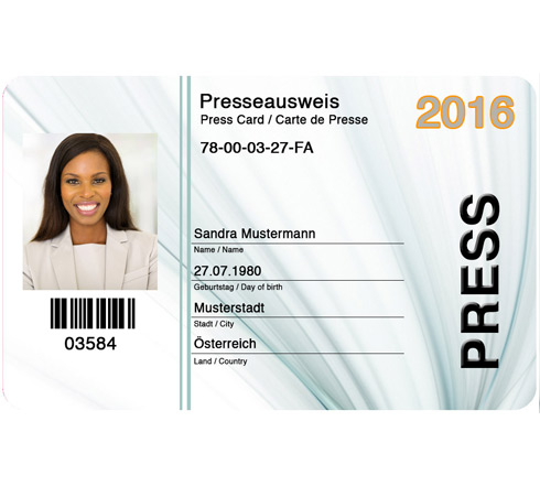 Falscher Presseausweis bestellen - Fake Press ID Card buy